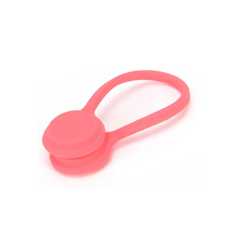 Reusable Magnetic USB Cable Ties Cord Organizer Silicone Magnetic Cord Ties for Bundling Stuff Book Marker Fridge Magnets