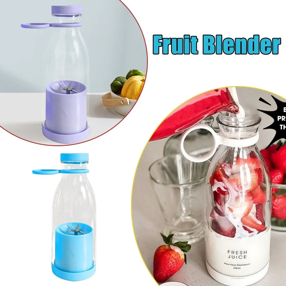 Portable USB Rechargeable Mini Juice Blender with 6 Blades