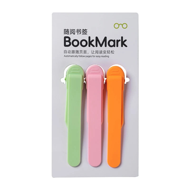 1/3/6pcs Smart Bookmark Silicone Book Mark Book Spare Parts Accessories Parts For Reading Lovers Bookmarks For Men Women