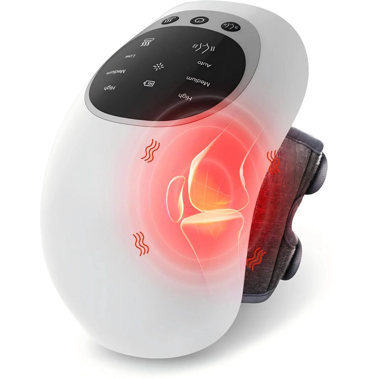 3 in 1 Cordless Knee Massager with Red Light & Vibration