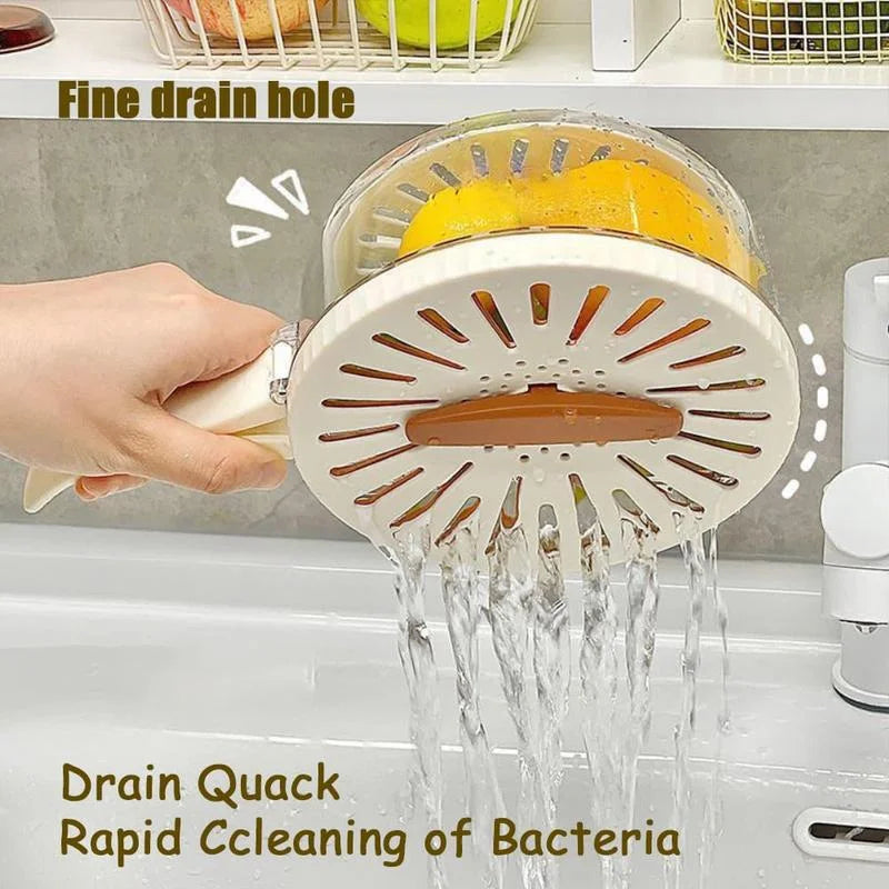 3 in 1 Foldable Colander for Fruit and Vegetable Cleaning