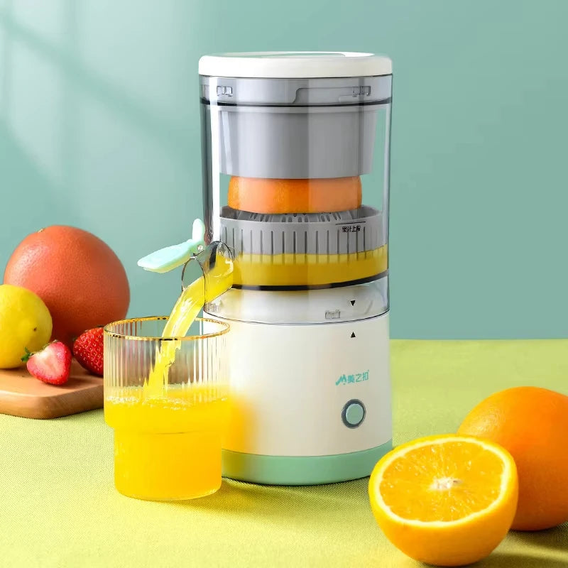 Juicer Wireless Slow Orange Lemon Juicer Portable Squeezer Pressure Juicers USB Electric Juicers Fruit Extractor for Home 7.4V