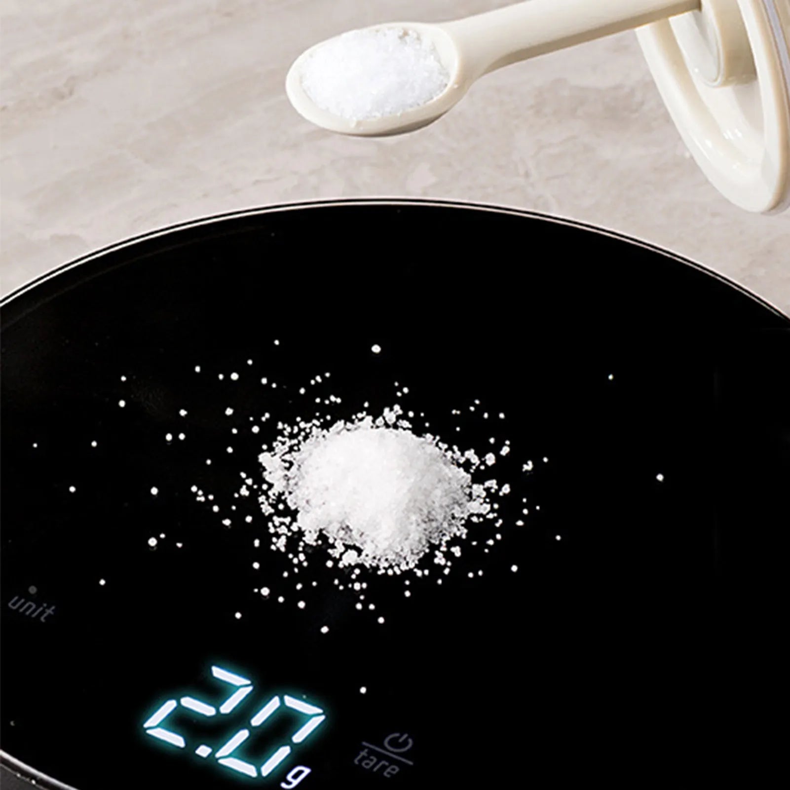 Moisture-Proof Glass Spice Jar Kitchen Seasoning Jar With Spoon Set Seasoning Box Canister Sugar Storage Pots Salt Container